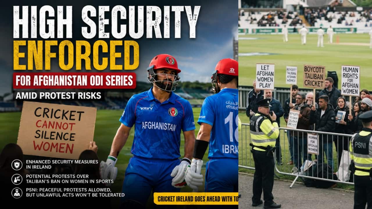 'Taliban Factor': Why police are on high alert for upcoming Ireland vs. Afghanistan ODI series?