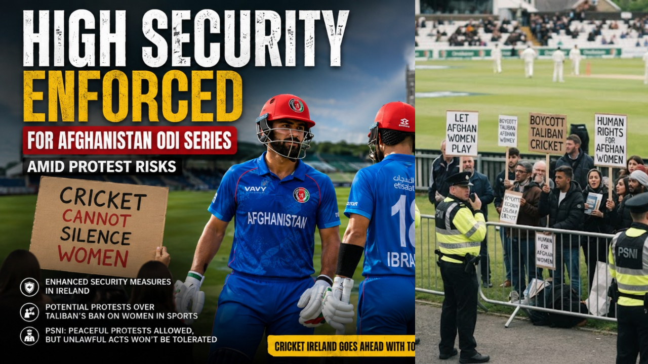'Taliban Factor': Why police are on high alert for upcoming Ireland vs. Afghanistan ODI series? 'Taliban Factor': Why police are on high alert for upcoming Ireland vs. Afghanistan ODI series?
