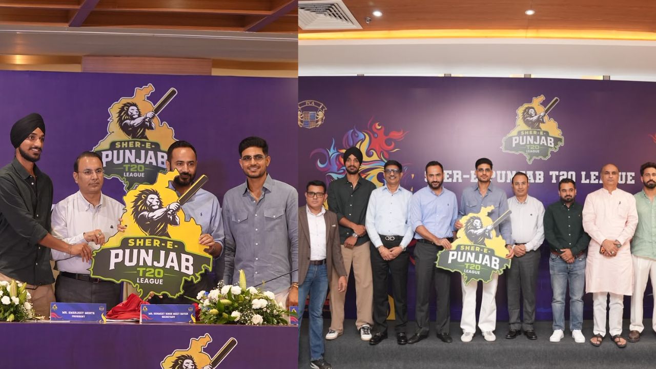 Sher-e-Punjab T20 League launched: Shubman Gill, Arshdeep Singh headline Punjab's new franchise tournament Sher-e-Punjab T20 League launched: Shubman Gill, Arshdeep Singh headline Punjab's new franchise tournament