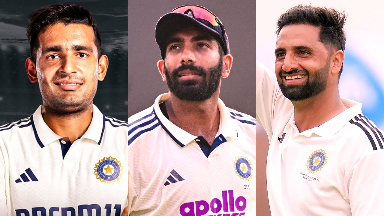 4 fast bowlers who can replace Jasprit Bumrah in India's Test squad for Sri Lanka tour: Auqib Nabi, Anshul Kamboj and...