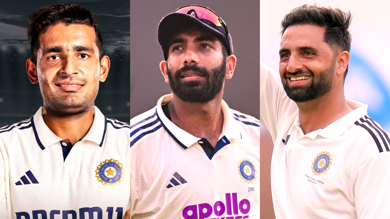 4 fast bowlers who can replace Jasprit Bumrah in India's Test squad for Sri Lanka tour: Auqib Nabi, Anshul Kamboj and... 4 fast bowlers who can replace Jasprit Bumrah in India's Test squad for Sri Lanka tour: Auqib Nabi, Anshul Kamboj and...