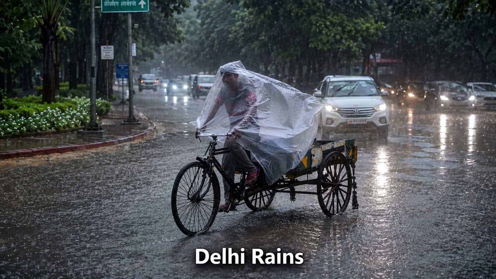 Delhi-NCR rains: Heavy early-morning downpour hits Delhi, Noida & Gurugram; IMD issues yellow alert