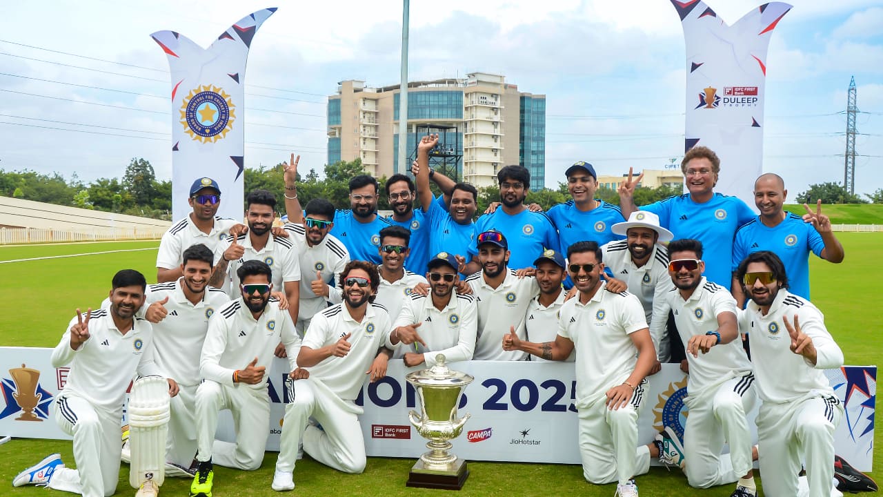 Duleep Trophy 2026-27: Captains, squads, full schedule, format, dates & key details
