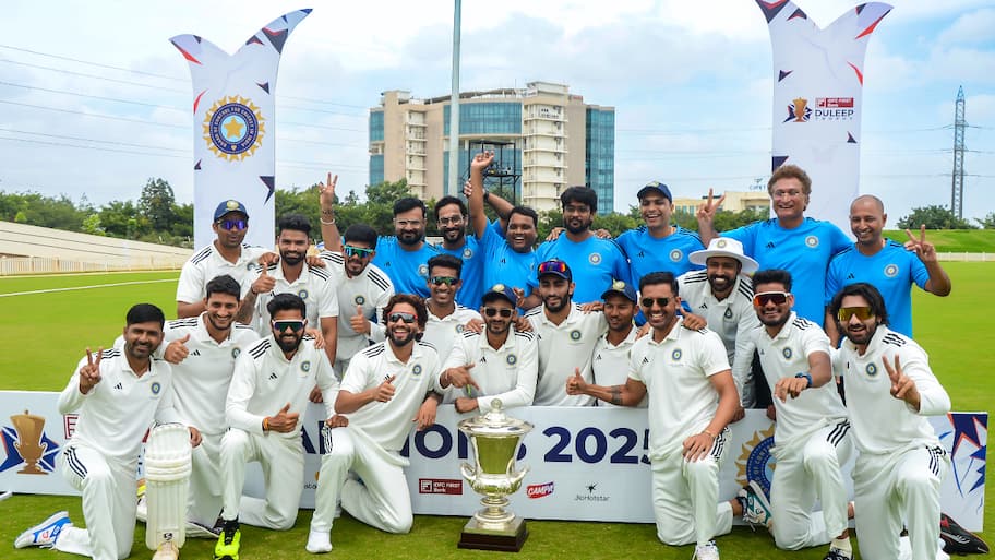 Duleep Trophy 2026-27: Captains, squads, full schedule, format, dates & key details