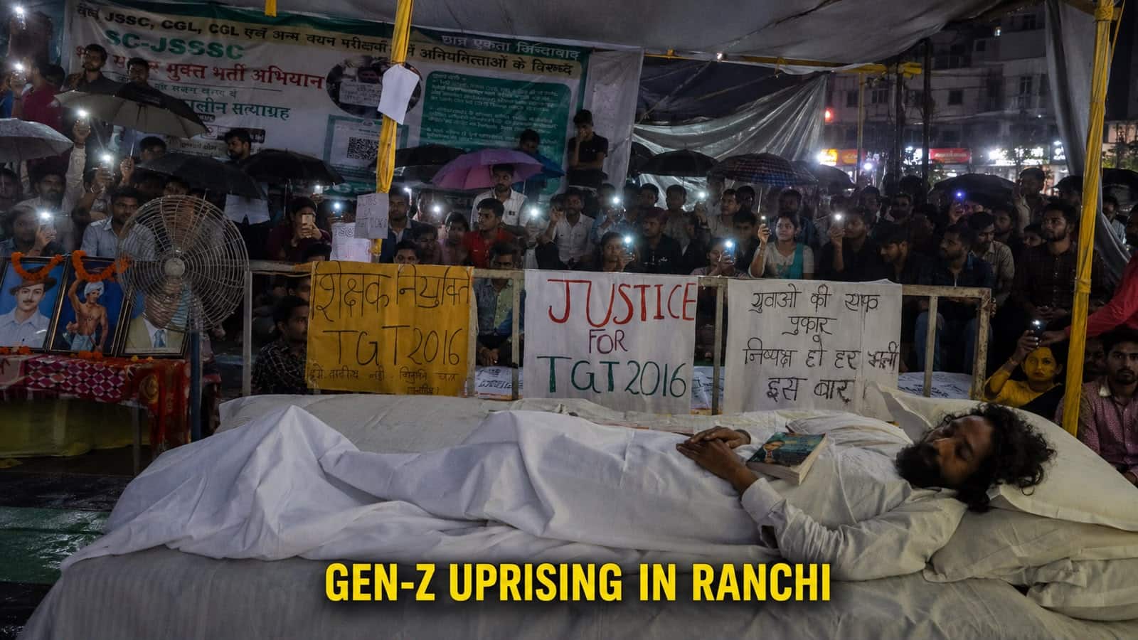 Jharkhand paper leak protests: How Gen-Z students built a `Jantar Mantar` in Ranchi over JPSC & JSSC `exam corruption`