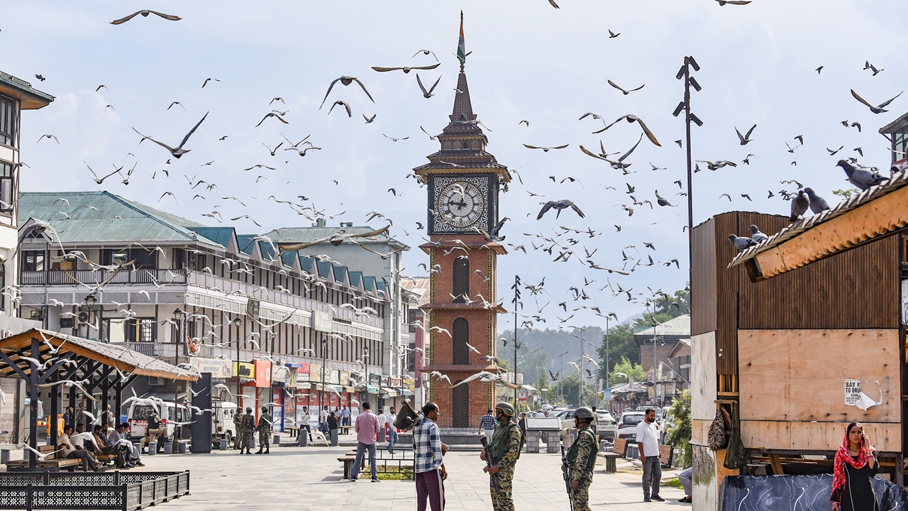 Multi-tier security, opposition protests mark 7th anniversary of Article 370 abrogation Multi-tier security, opposition protests mark 7th anniversary of Article 370 abrogation