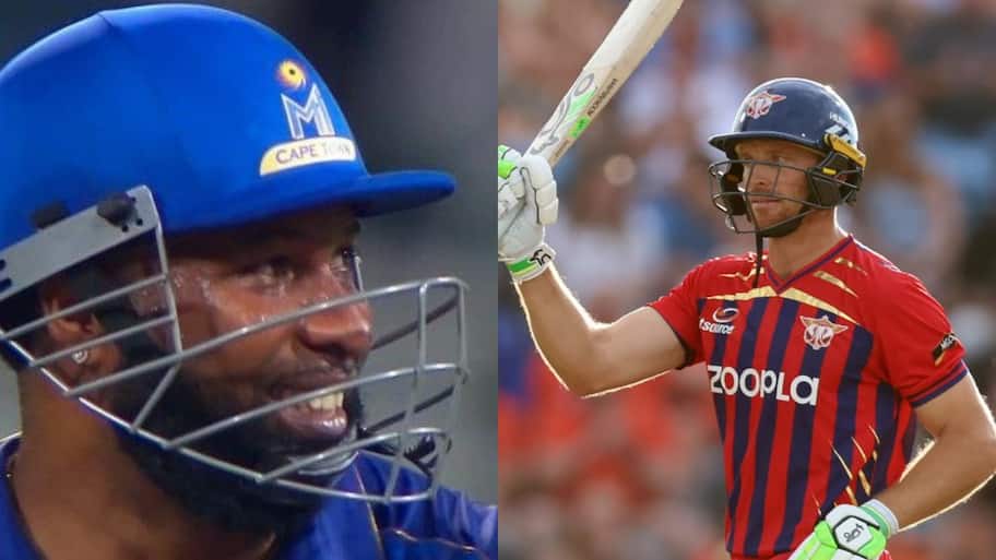 14,833 runs, 492 innings: Jos Buttler breaks Kieron Pollard's World record to become...