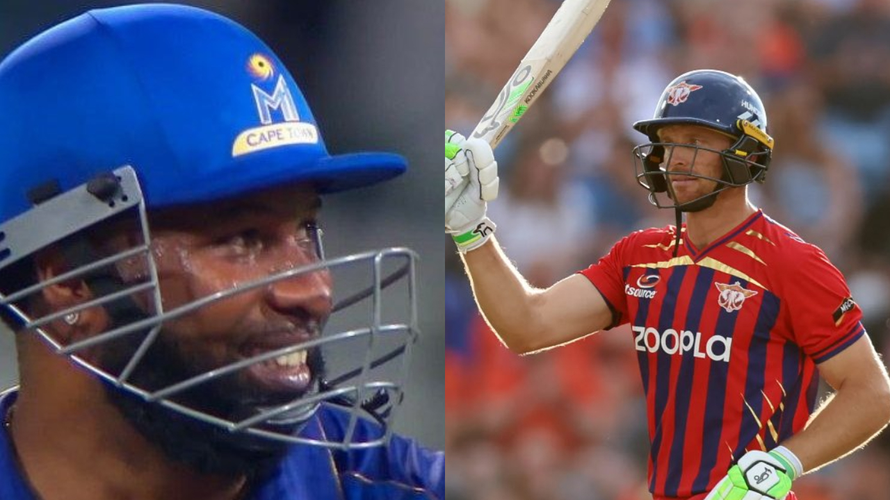 14,833 runs, 492 innings: Jos Buttler breaks Kieron Pollard's World record to become... 14,833 runs, 492 innings: Jos Buttler breaks Kieron Pollard's World record to become...