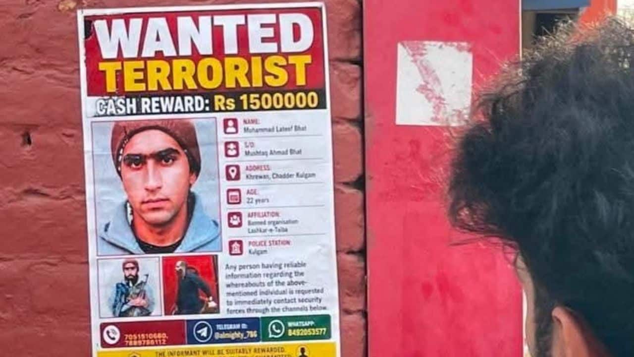 Who is Mohammad Lateef Bhat? LeT terrorist wanted in South Kashmir killings