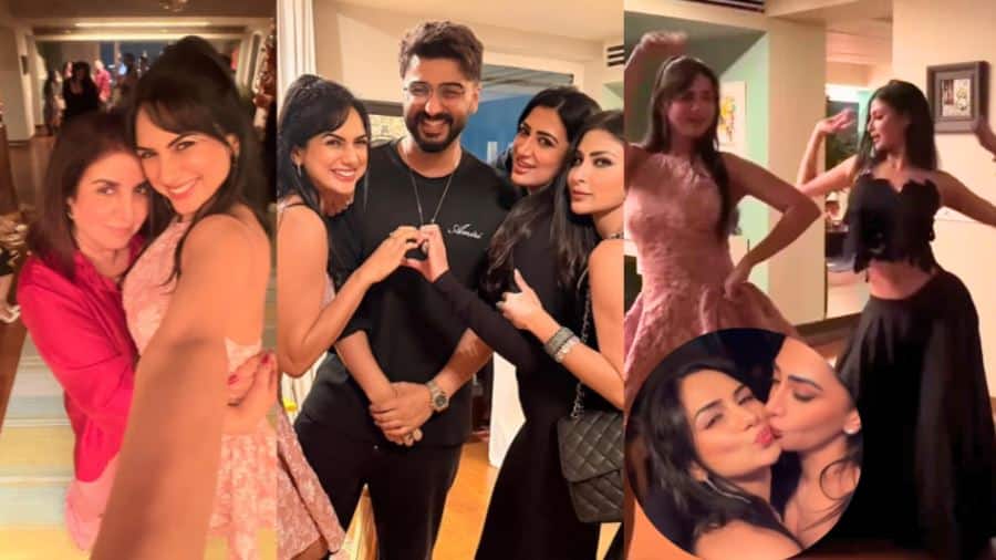 Watch: Akanksha Chamola recreates 'Saat Samundar Paar' with Farah Khan at Lock Upp 2 success bash