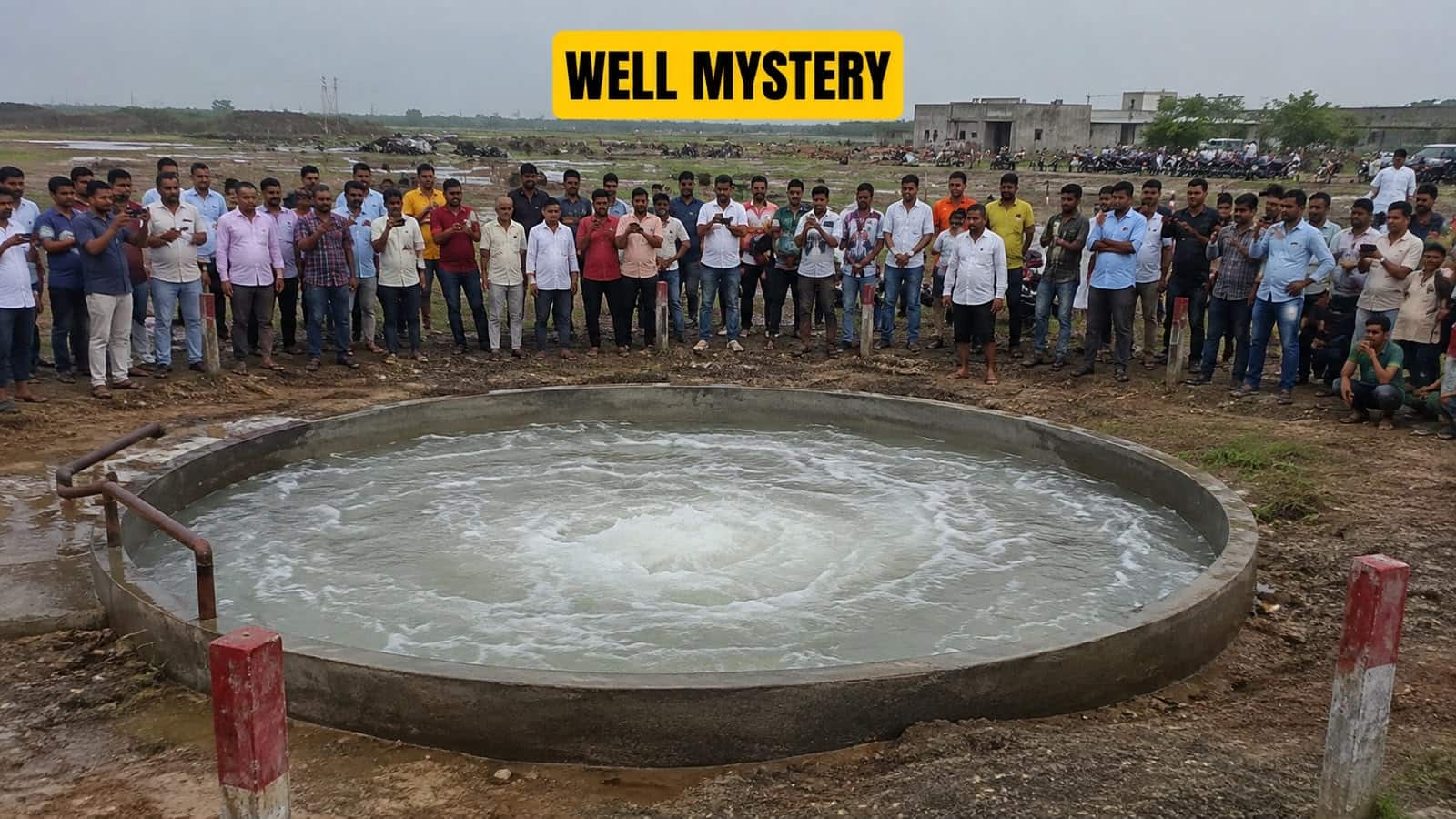 Mystery in Gujarat: Water in Morbi village well starts churning on its own again; hundreds gather | VIDEO