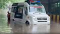 Delhi-NCR hit by heavy rain as IMD issues Red alert; waterlogging chokes roads, traffic