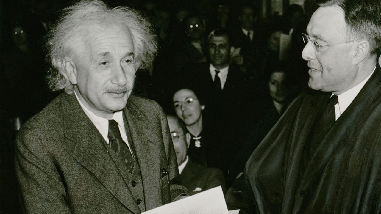 Quote of the day by Albert Einstein: 'Peace cannot be kept by force...'