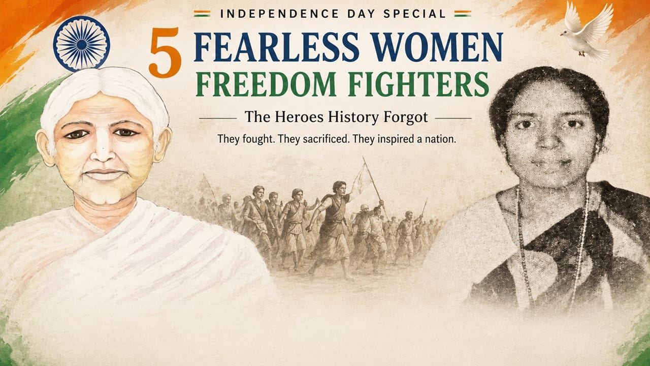 Independence Day 2026: Remembering 5 fearless women freedom fighters history forgot