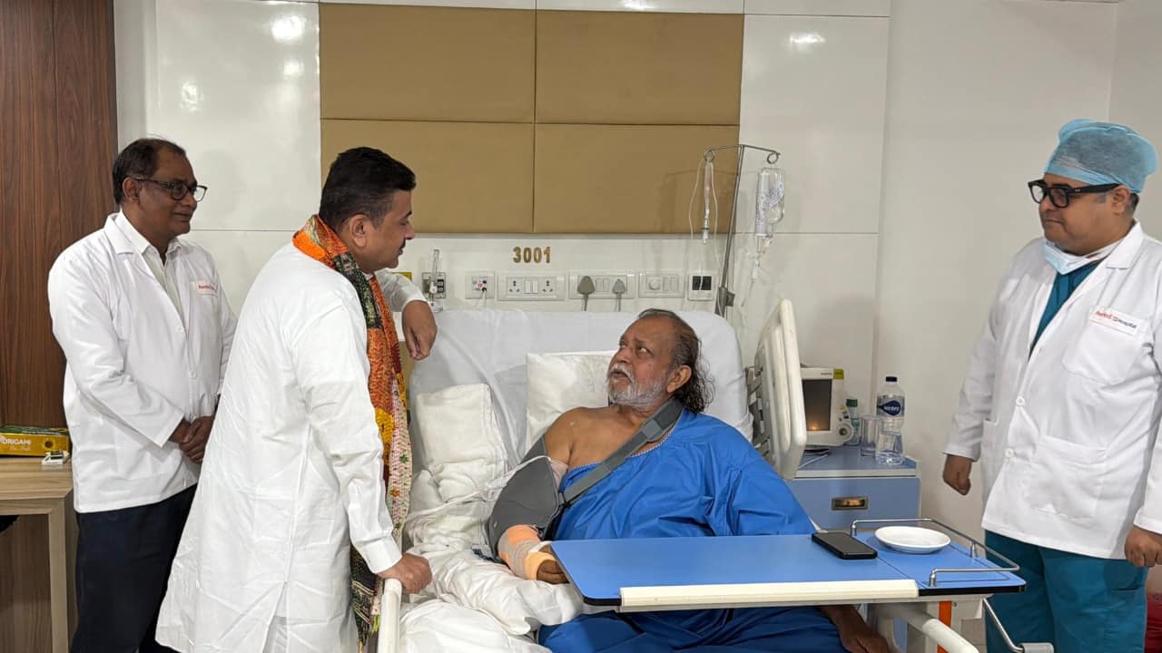 Mithun Chakraborty hospitalised: West Bengal Leader Suvendu Adhikari shares health update