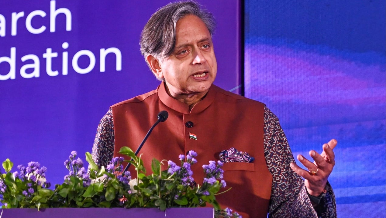 BJP backs Tharoor's remarks on student protests; Congress defends Gandhi