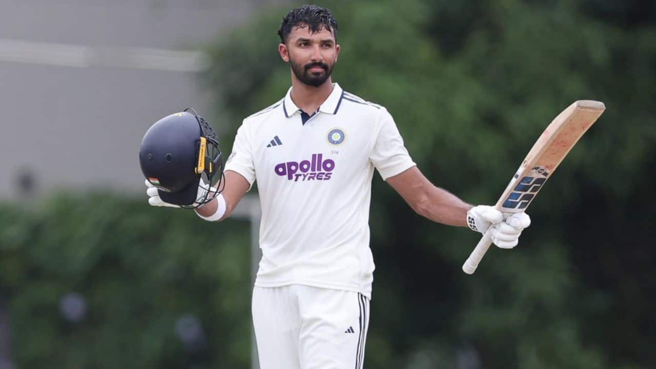 Padikkal century boosts India No. 3 case