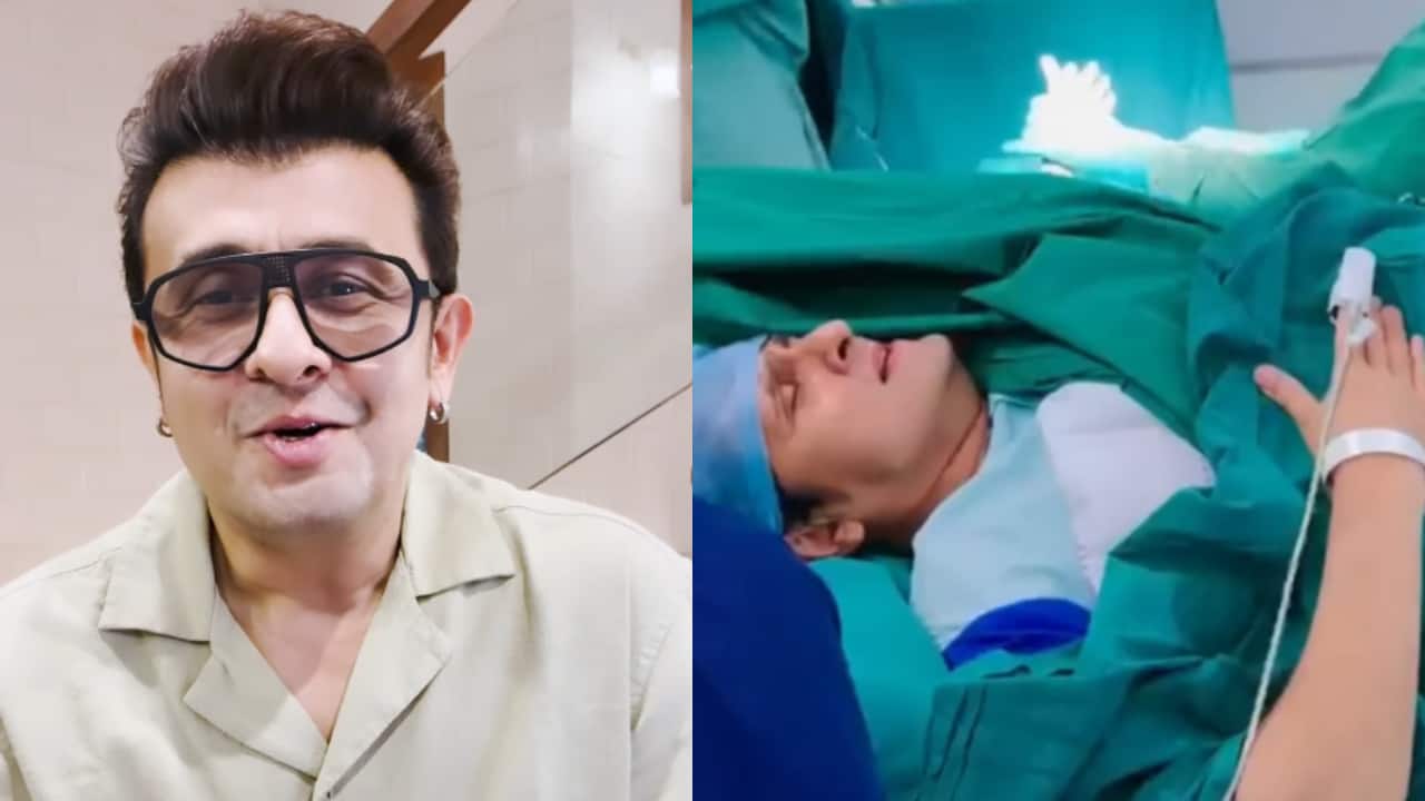Sonu Nigam sings during surgery, shares video from operating theatre | WATCH