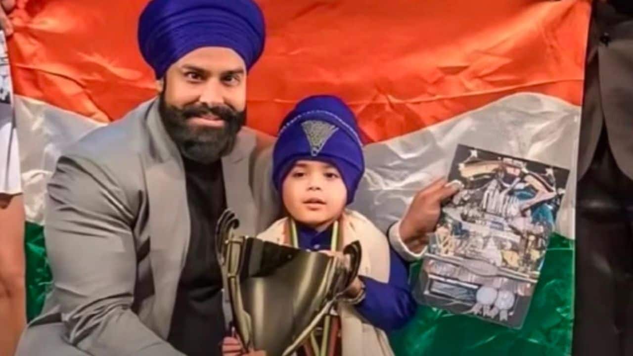 5-Year-Old Indian Wins Gold in Gatka on Skates at World Martial Art Games