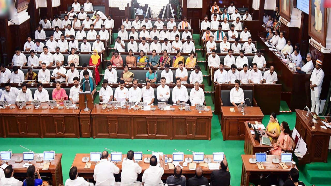 Tamil Nadu Assembly: CM Vijay`s resolution mandating singing of `Tamil Thai Vazhthu` gets all-party backing