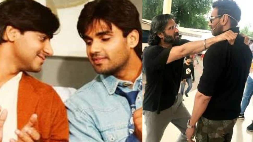 Ajay Devgn wishes Suniel Shetty on 65th birthday with rare throwback photo