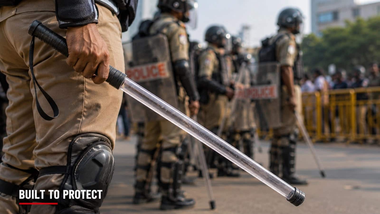 Not a regular stick: How police polycarbonate lathis are engineered for crowd control | EXPLAINED