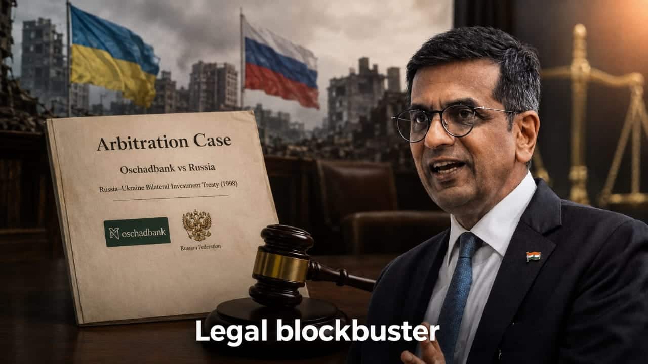 Legal blockbuster: Ex-CJI DY Chandrachud appointed by Russia in multi-million dollar Ukraine war case