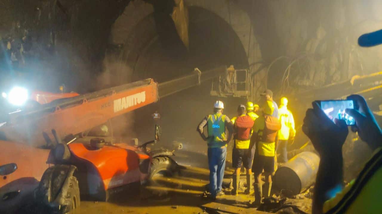 Chamoli tunnel accident: 4 dead, 18 rescued after sudden water, debris surge traps workers