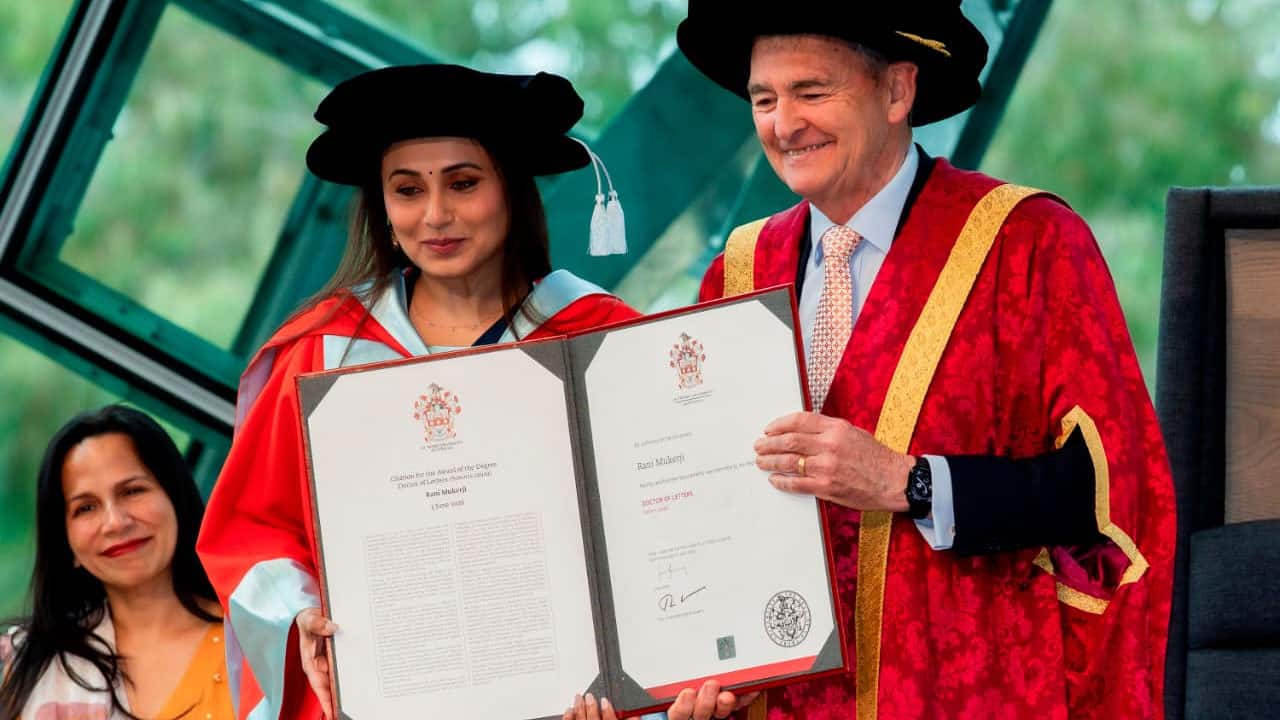 IFFM 2026: Rani Mukerji honoured with special citation for 'Excellence in Acting'