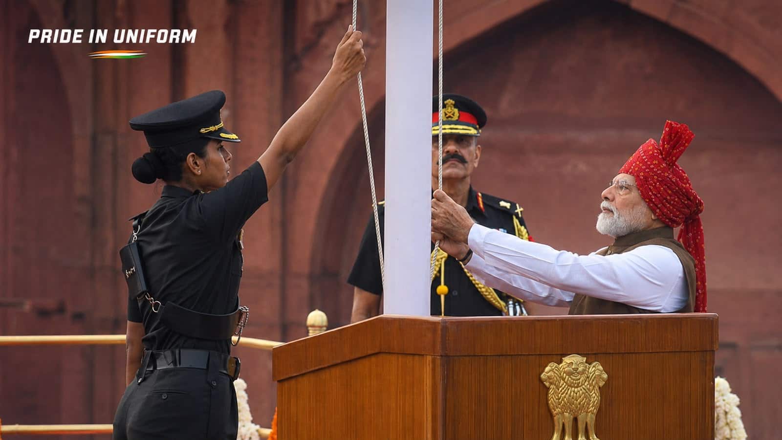 Who is Captain Sonia Singh Chauhan? Indian Army officer assists PM Modi at Independence Day flag hoisting | VIDEO