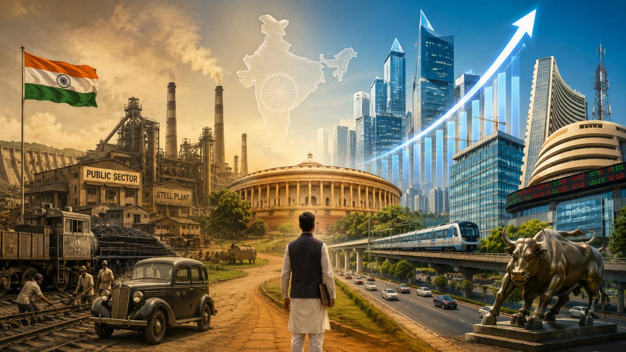 India's Economic Shift: From State Control to Open Market