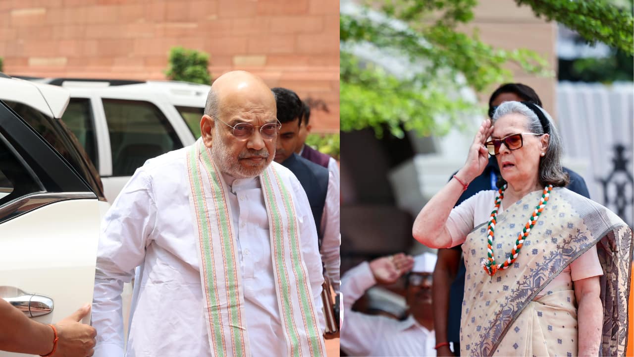 ‘Their shamelessness’, Amit Shah slams Congress over ‘Vande Mataram’ row