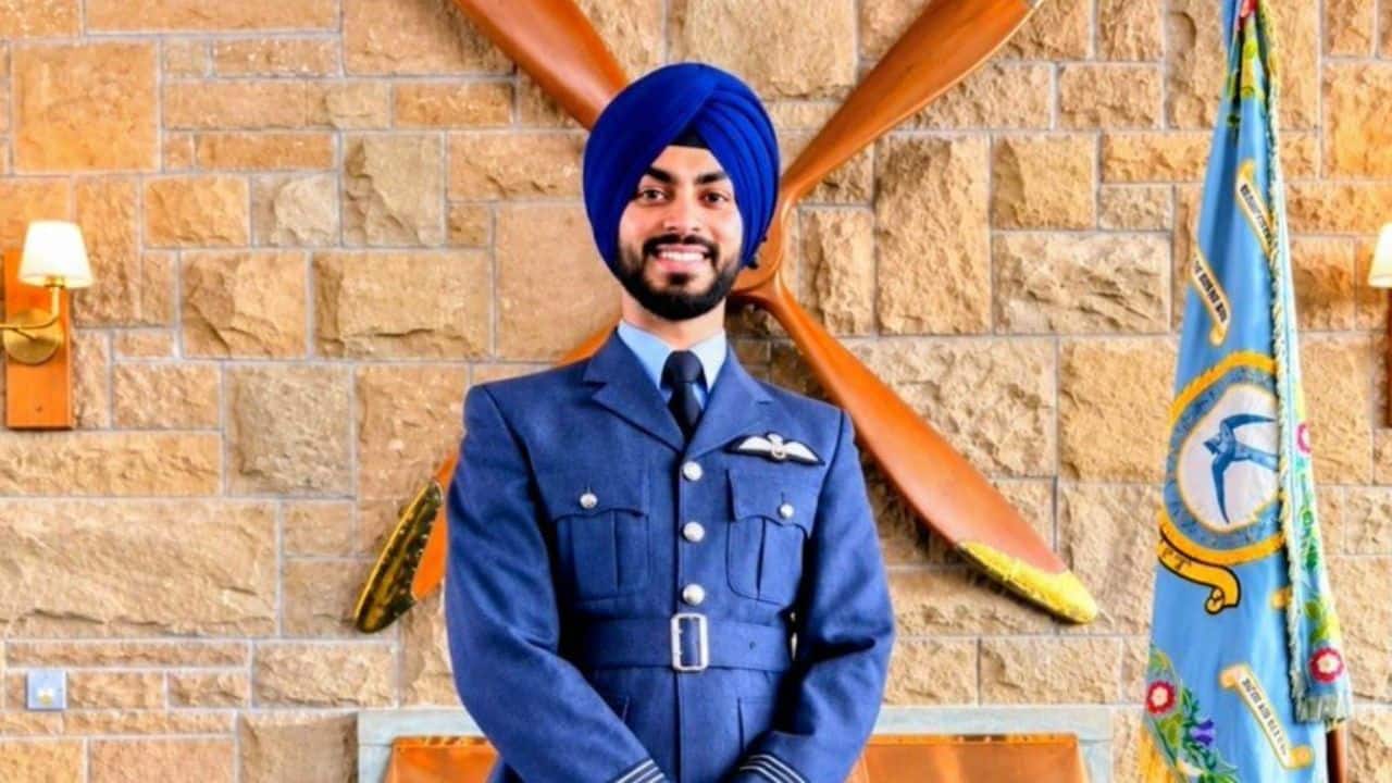 Indian-origin Arshdeep Singh Dang becomes first Sikh RAF fighter pilot since WWII