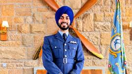 Indian-origin Arshdeep Singh Dang becomes first Sikh RAF fighter pilot since WWII