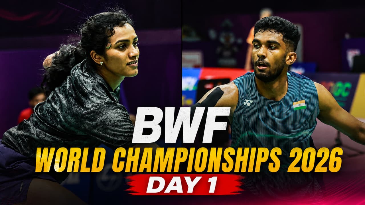 BWF World Championships 2026 Day 1: PV Sindhu, Ayush Shetty match timings, check India's full schedule