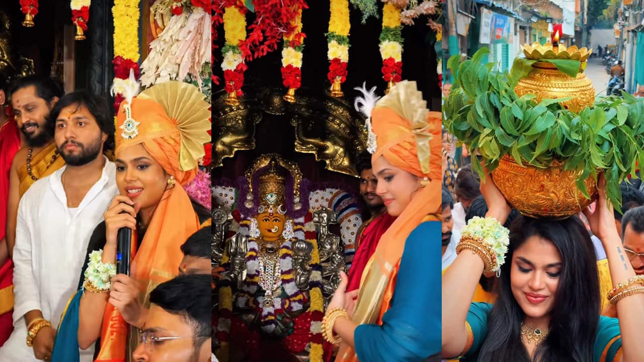 South actress Faria Abdullah breaks down after getting trolled over temple visit for Bonalu festival, reacts to 'Kaafir' remark