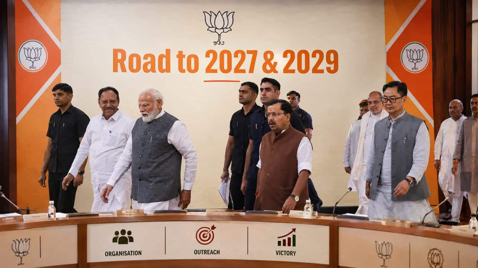 BJP reshuffle strategy: How Nitin Nabin`s new 65-member team targets 2027 state assembly and 2029 general elections