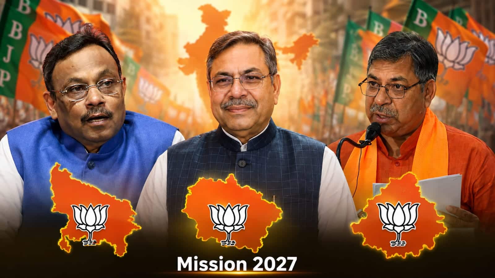 BJP names election in-charges: Vinod Tawde takes UP command, Satish Poonia gets Punjab duty