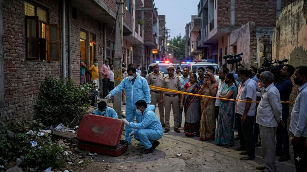 Delhi`s Burari shaken after girl`s body found in suitcase; relative in custody