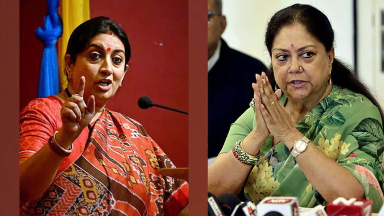 BJP’s new team signals strong focus on women voters with return of Smriti Irani, Vasundhara Raje