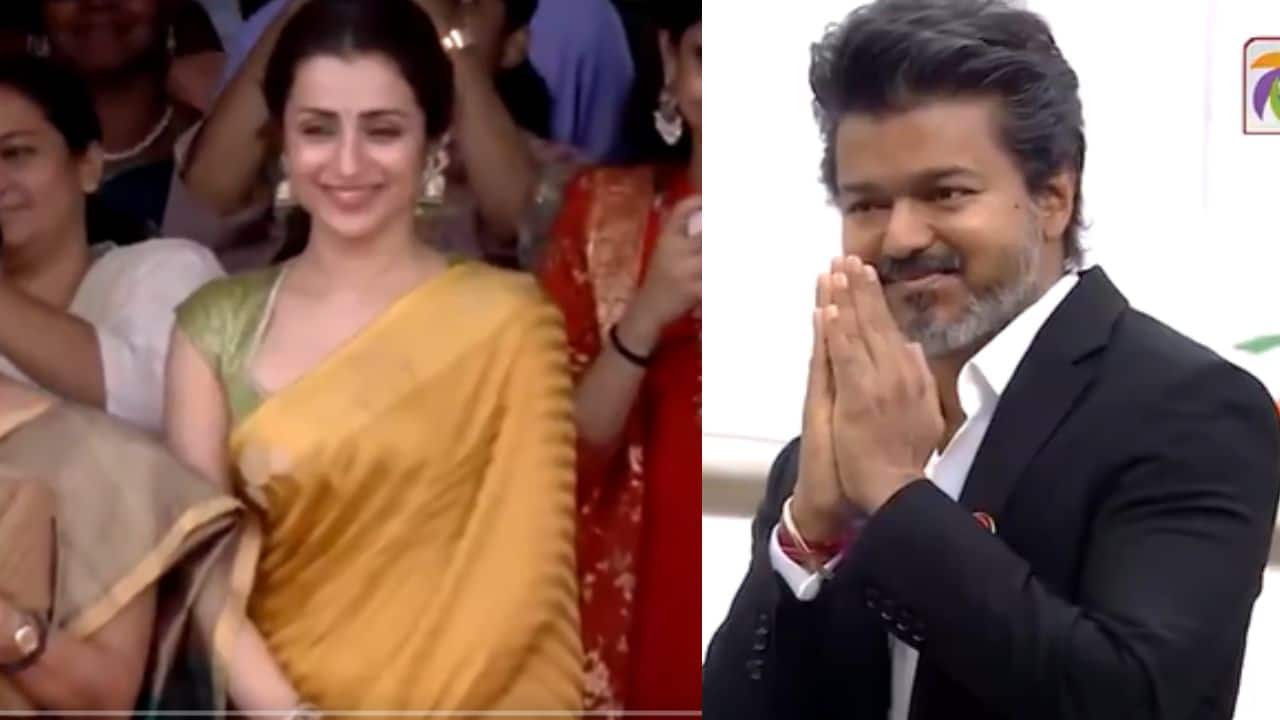`Shameless spectacle`: DMK mouthpiece takes jibe at Vijay over Trisha`s presence at I-day program