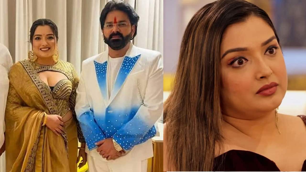 Aamrapali Dubey jokes about raising a child with Pawan Singh, says 'we should get married'