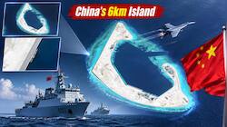 China completes initial stage of massive artificial island at Antelope Reef