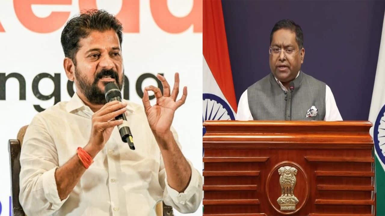 `Programme not appropriate`: MEA on denying permission for Revanth Reddy`s US visit