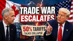PM Mark Carney vows 'dollar-for-dollar' retaliation as US imposes 50% tariffs