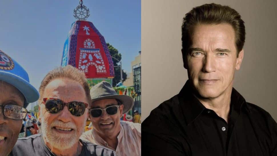 Arnold Schwarzenegger surprises fans with appearance at 50th Rath Yatra in Los Angeles