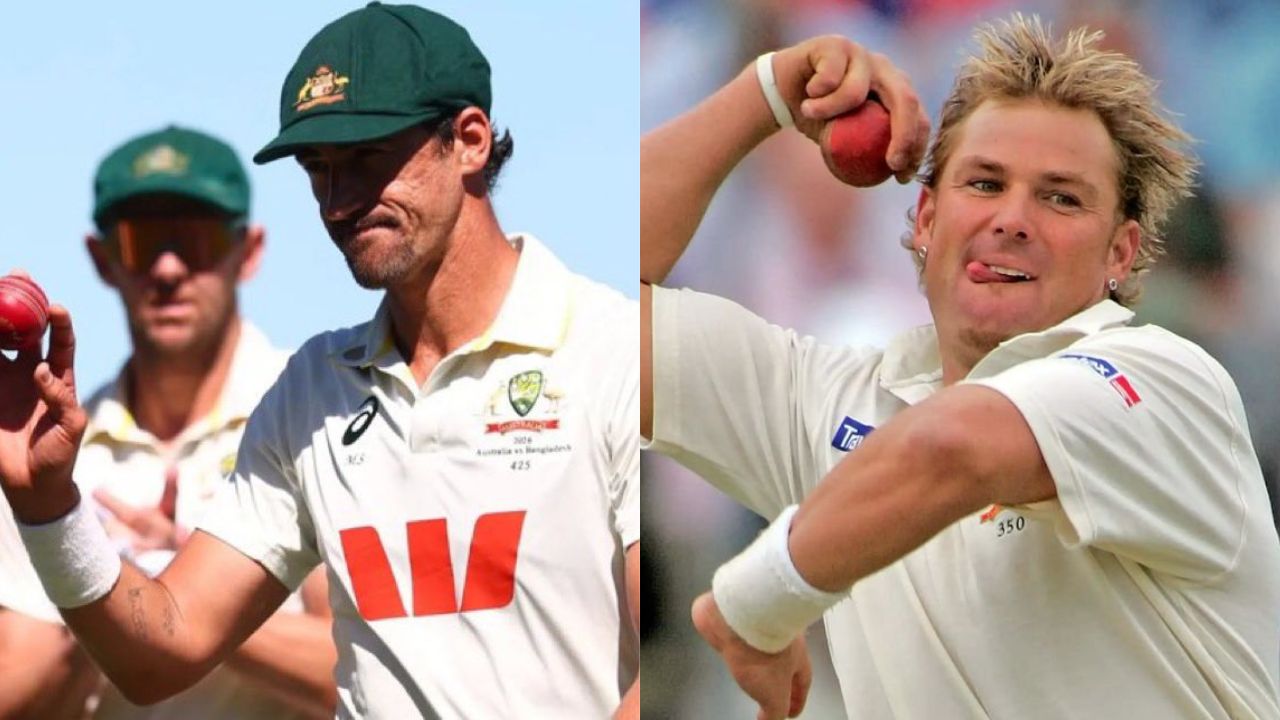 Mitchell Starc’s 10-Wicket haul: Joins Shane Warne and Nathan Lyon in elite Australian Test list Mitchell Starc’s 10-Wicket haul: Joins Shane Warne and Nathan Lyon in elite Australian Test list