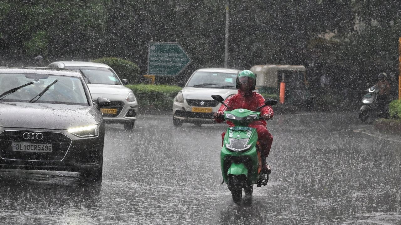 Heavy rain lashes parts of Delhi-NCR, bringing relief from heat