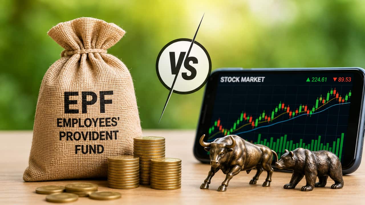 EPF vs Stock Market: EPFO explains why Provident Fund offers more security