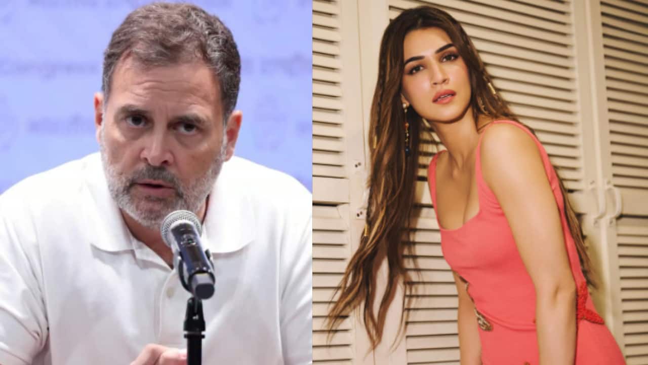 Rahul Gandhi supports Kriti Sanon following backlash over her Raksha Bandhan ad outfit